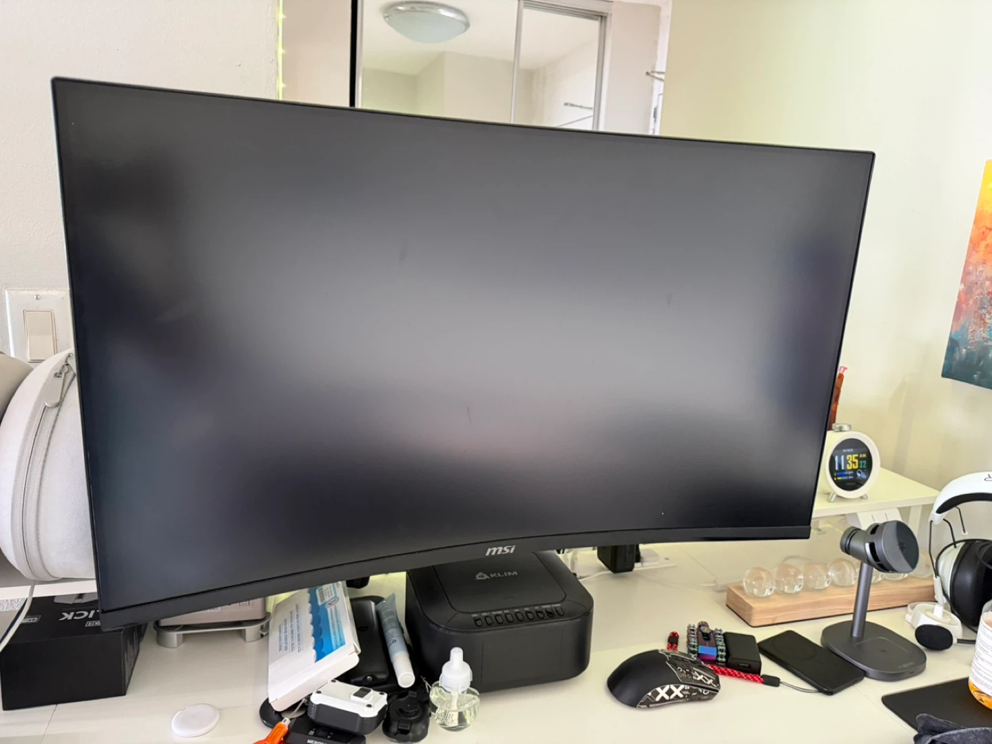 MSI 32" 2560 x 1440 QHD 180Hz Curved Gaming Monitor