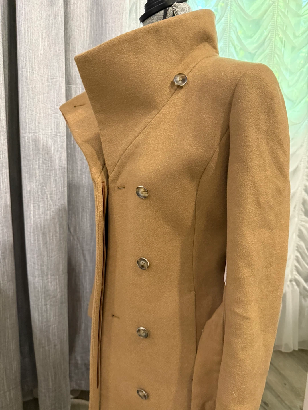 Babaton The Connor Coat - Soft Wool Cashmere Camel - photo 5