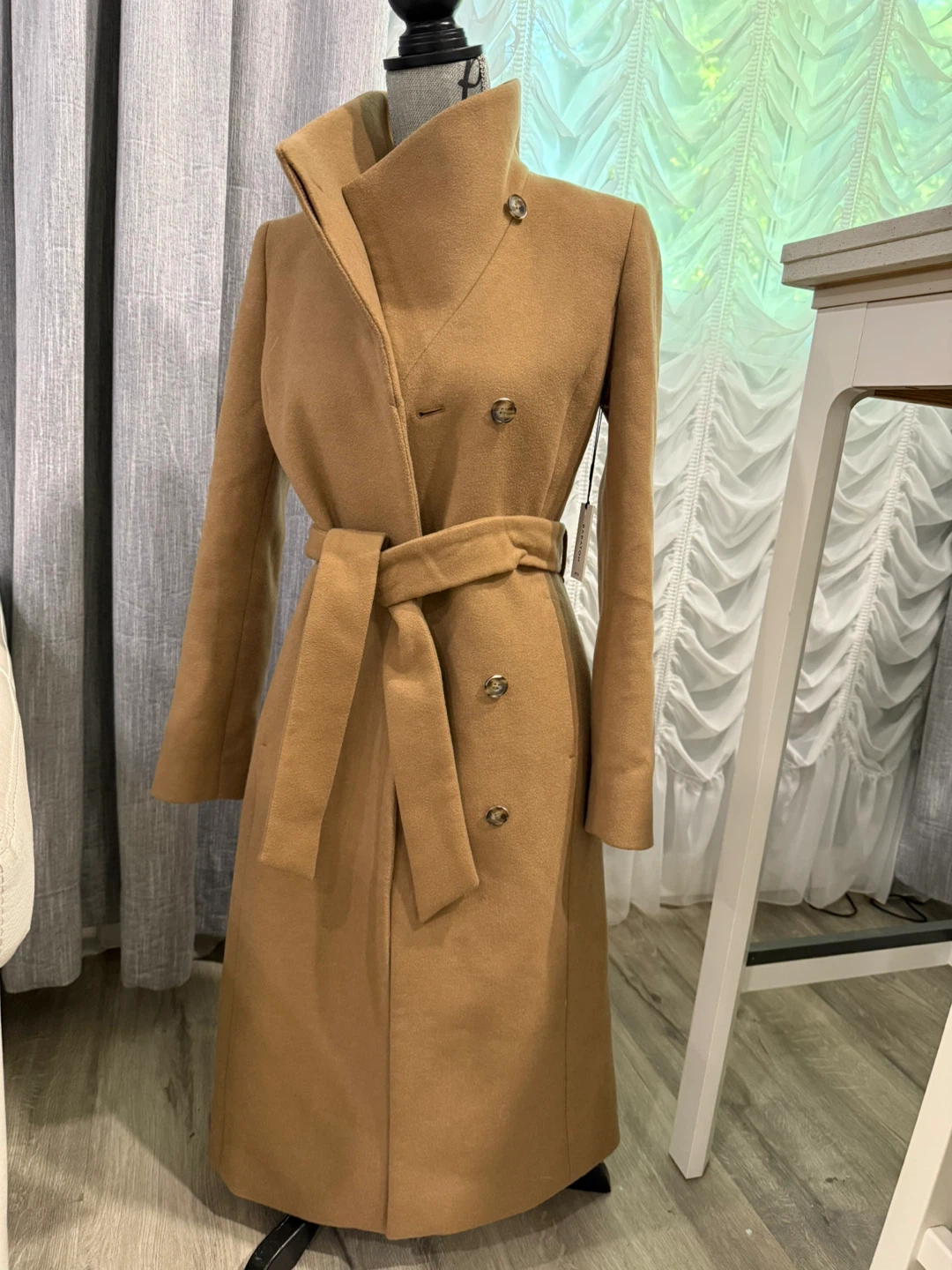 Babaton The Connor Coat - Soft Wool Cashmere Camel - photo 2