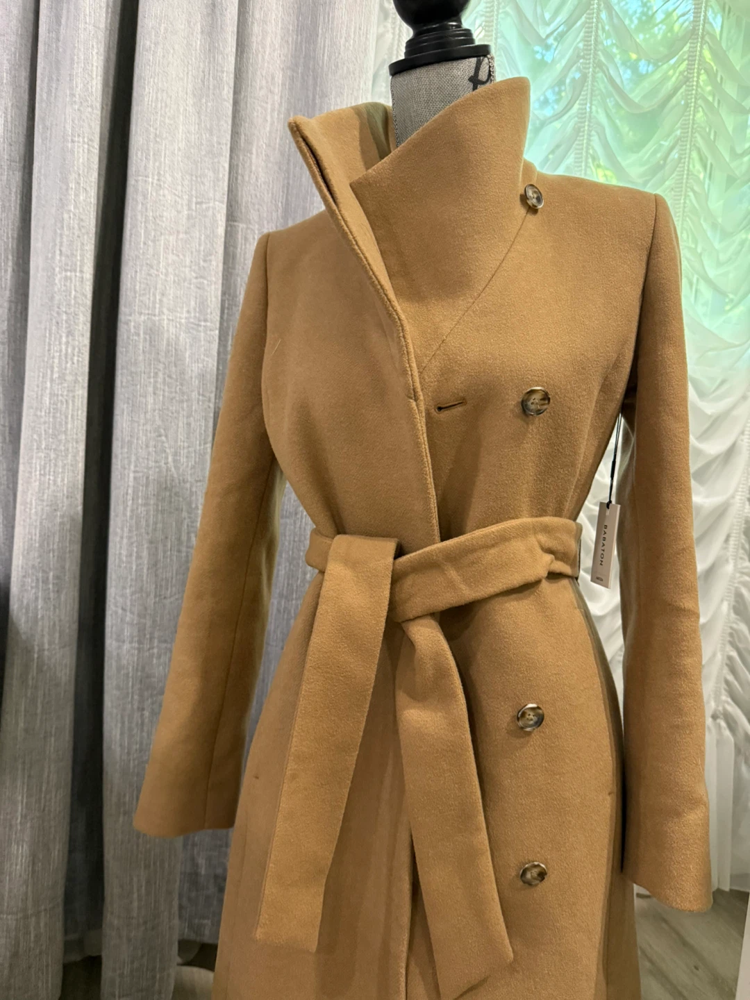 Babaton The Connor Coat - Soft Wool Cashmere Camel - photo 3