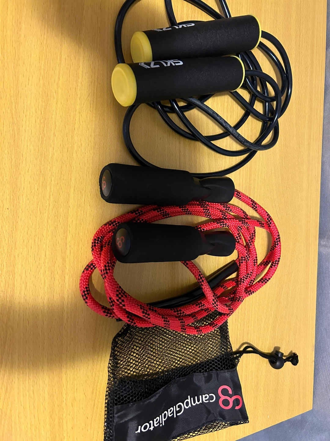 SKLZ & Camp Gladiator Jump Ropes with Bag