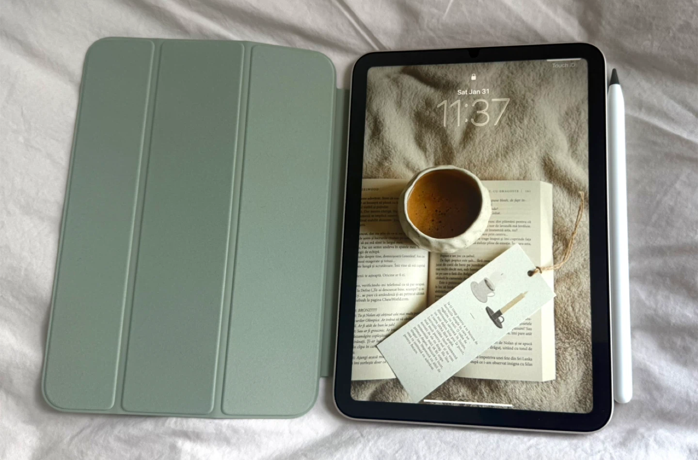 iPad mini 6 256GB Starlight + Pencil + Folio (sage) - photo 3