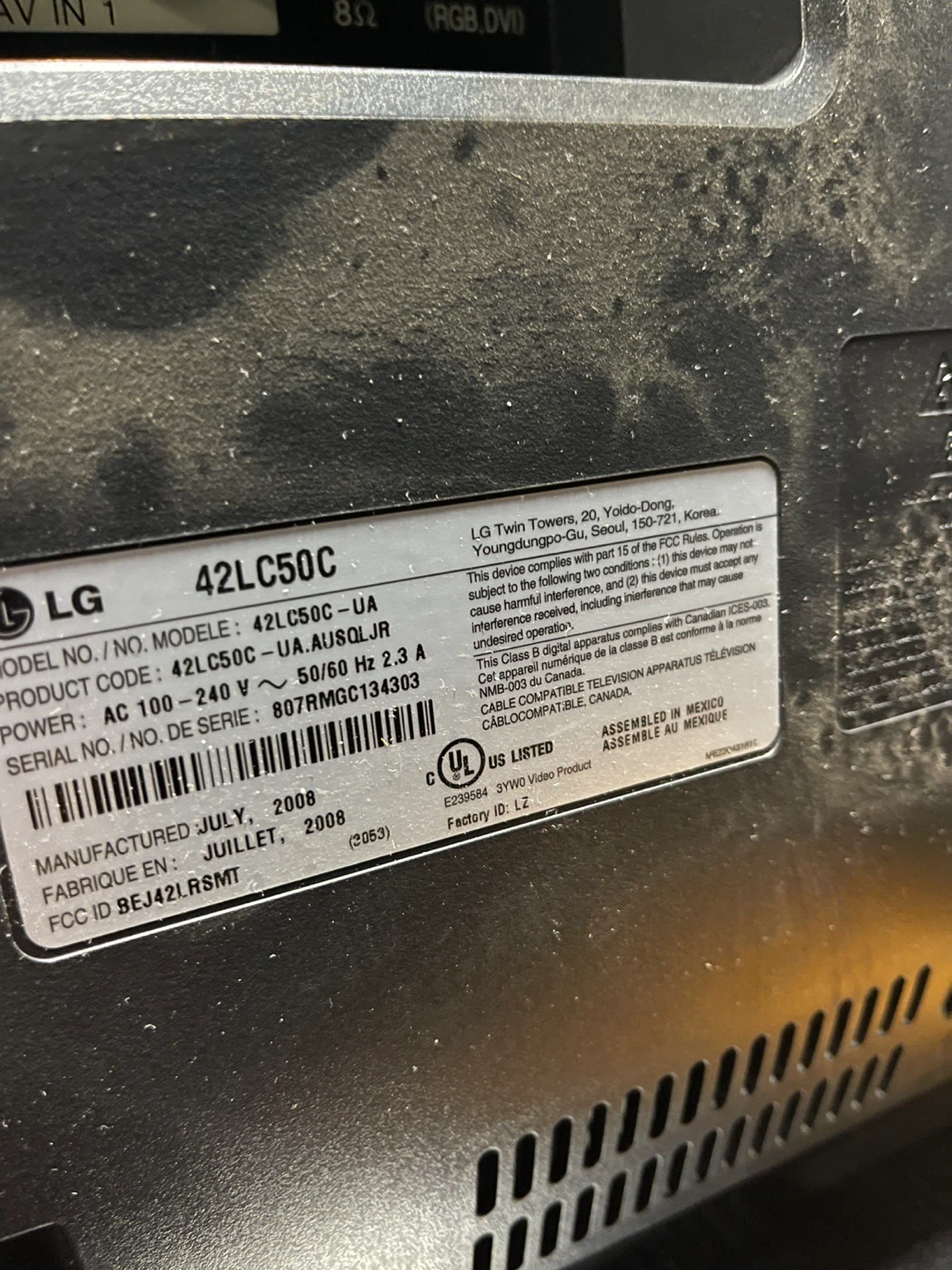 42” LG TV - photo 4