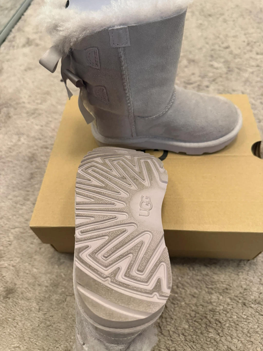 UGG Bailey Bow II Boots - Grey - photo 5