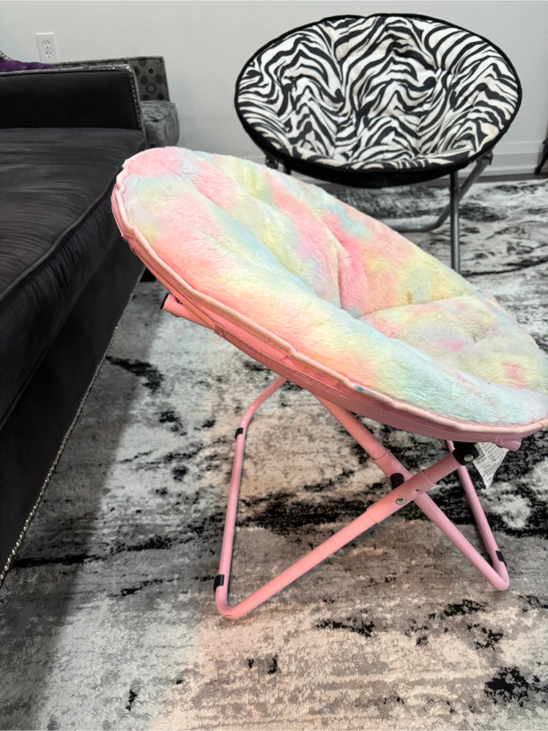 2 Round Saucer Chairs - photo 4