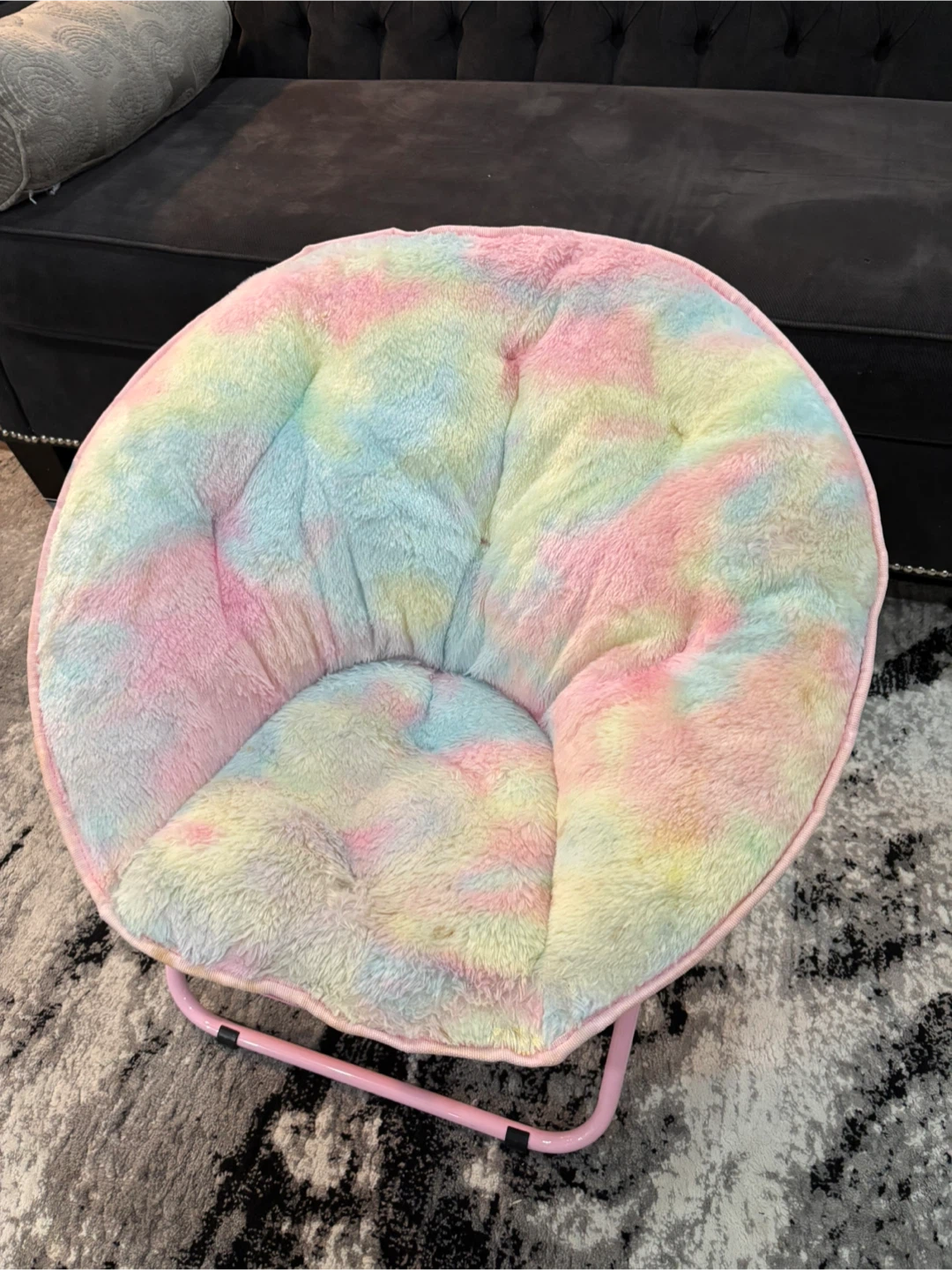 2 Round Saucer Chairs - photo 3