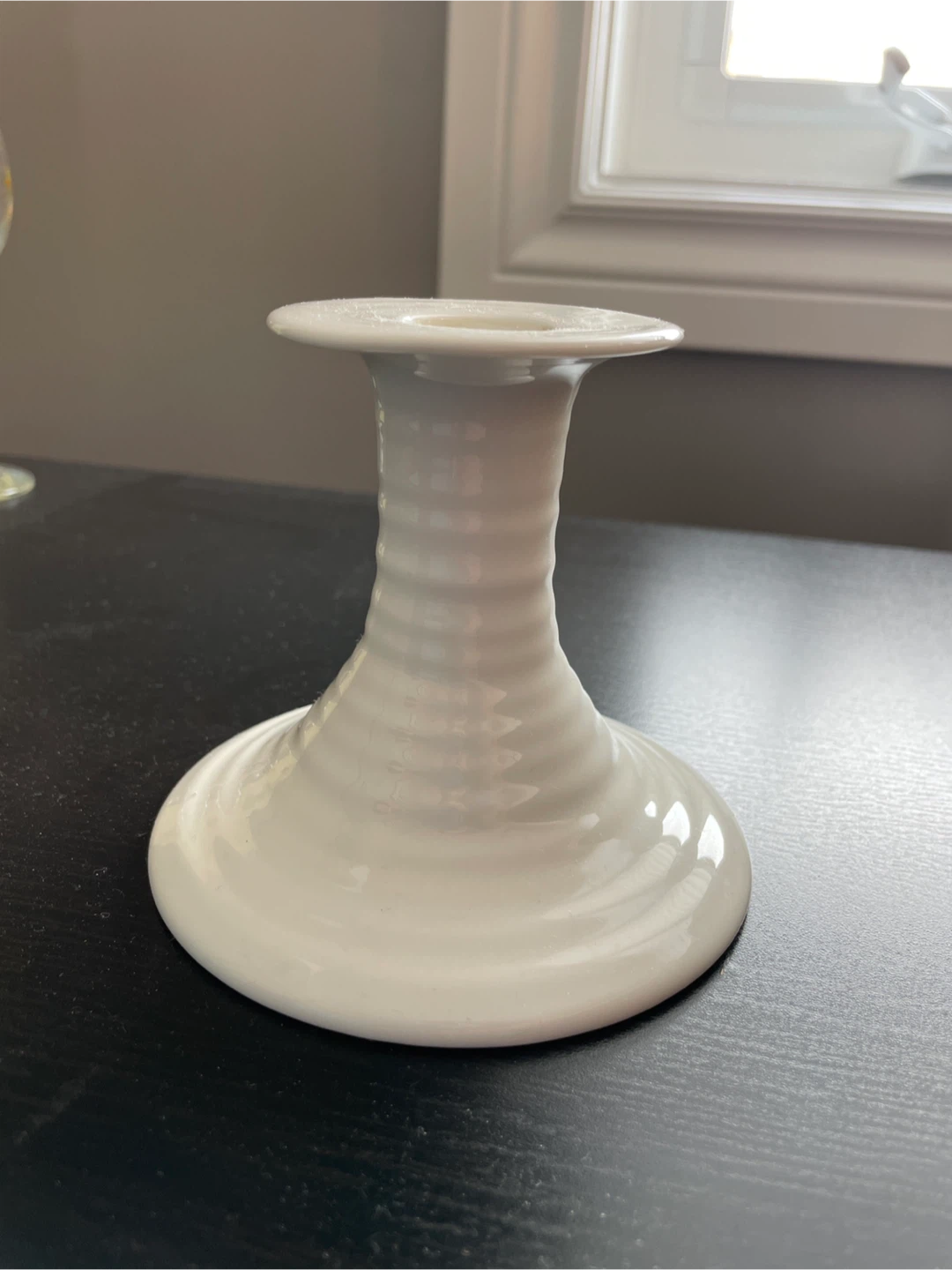 Sophie Conran for Portmeirion White Ceramic Candlestick Holder