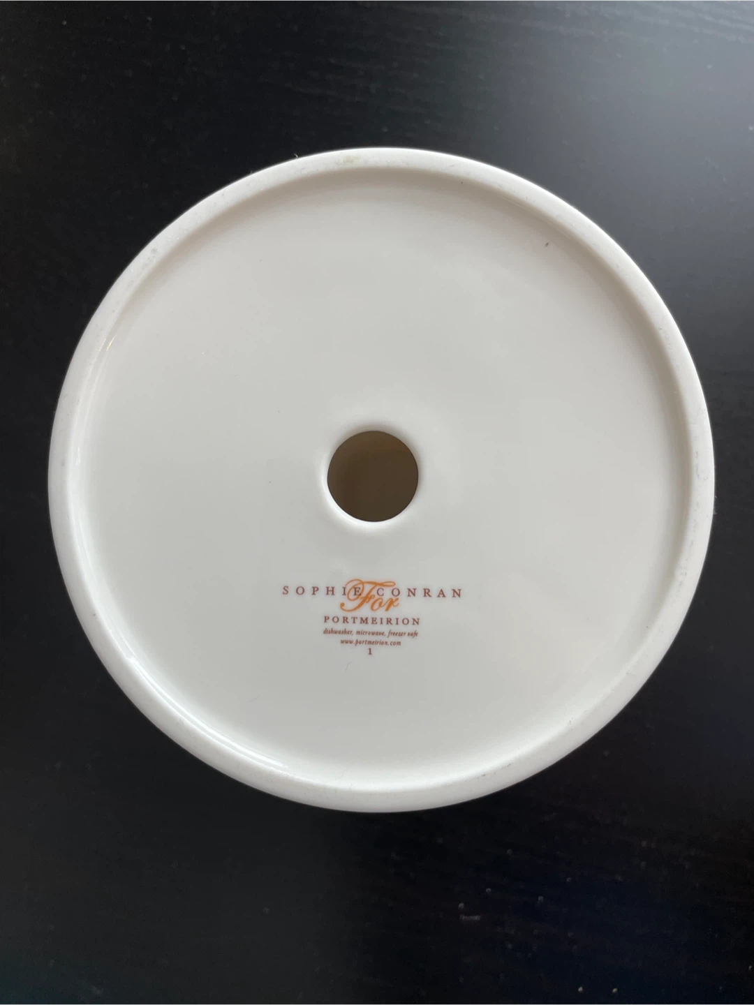 Sophie Conran for Portmeirion White Ceramic Candlestick Holder - photo 3