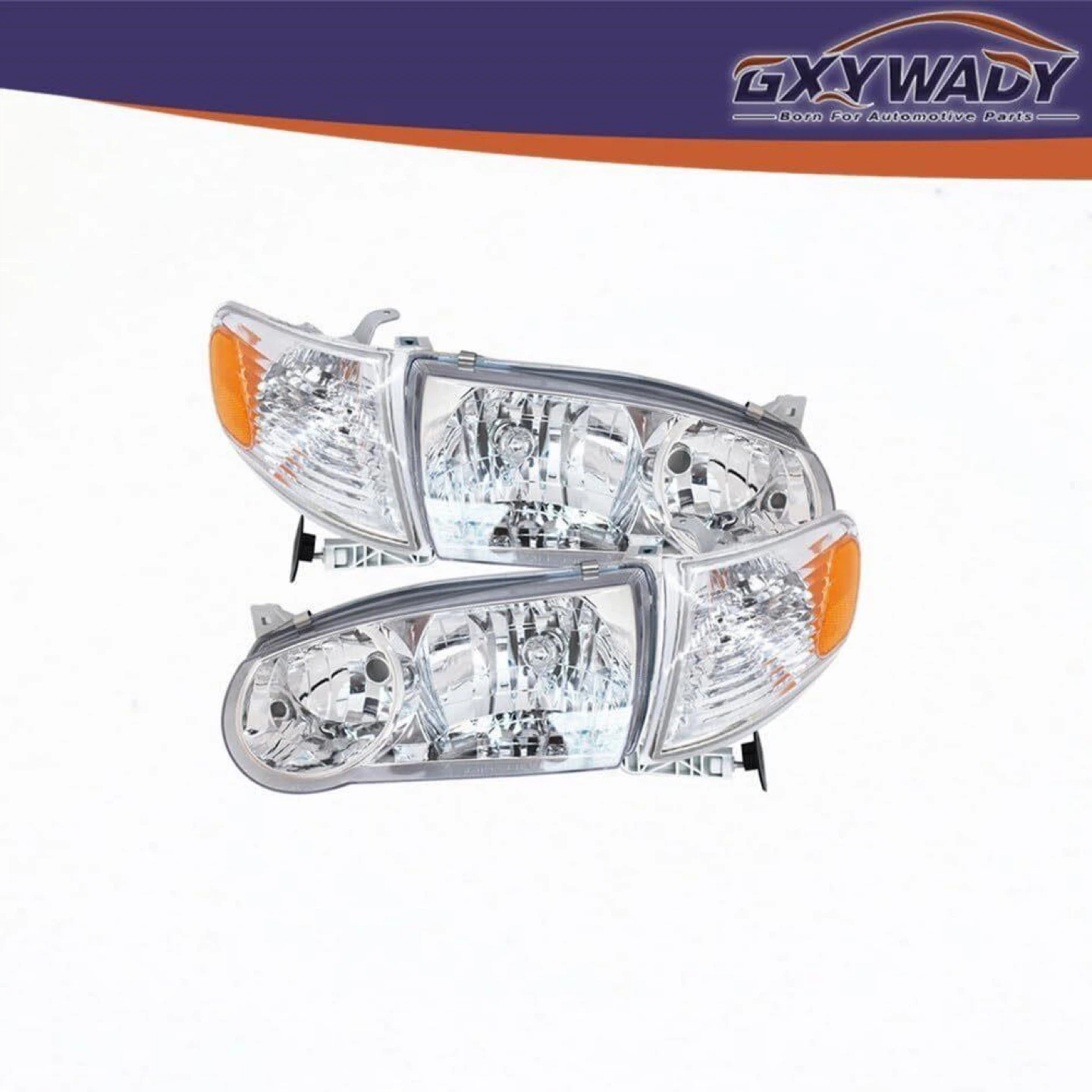 Headlight Assembly Replacement for 2001 2002 Toyota Corolla - BN - photo 2