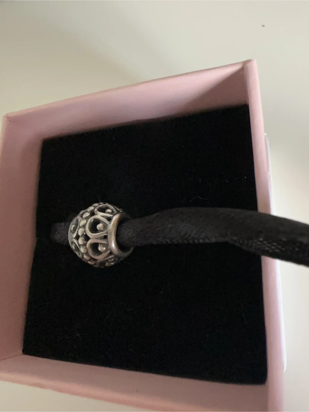 Pandora Rare Find Charm Gilded Cage Openwork Charm - photo 2