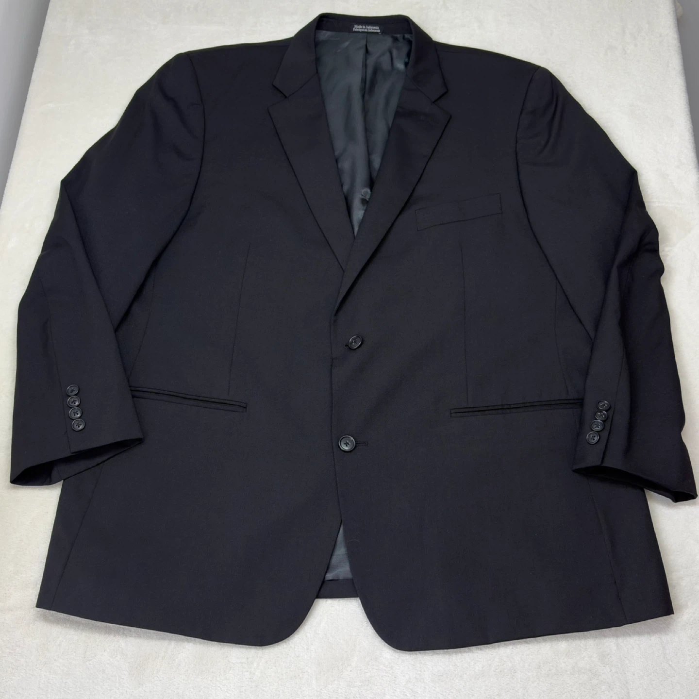 Joseph and Feiss Classic Fit Black Wool Blend Blazer Moores 46R - photo 5