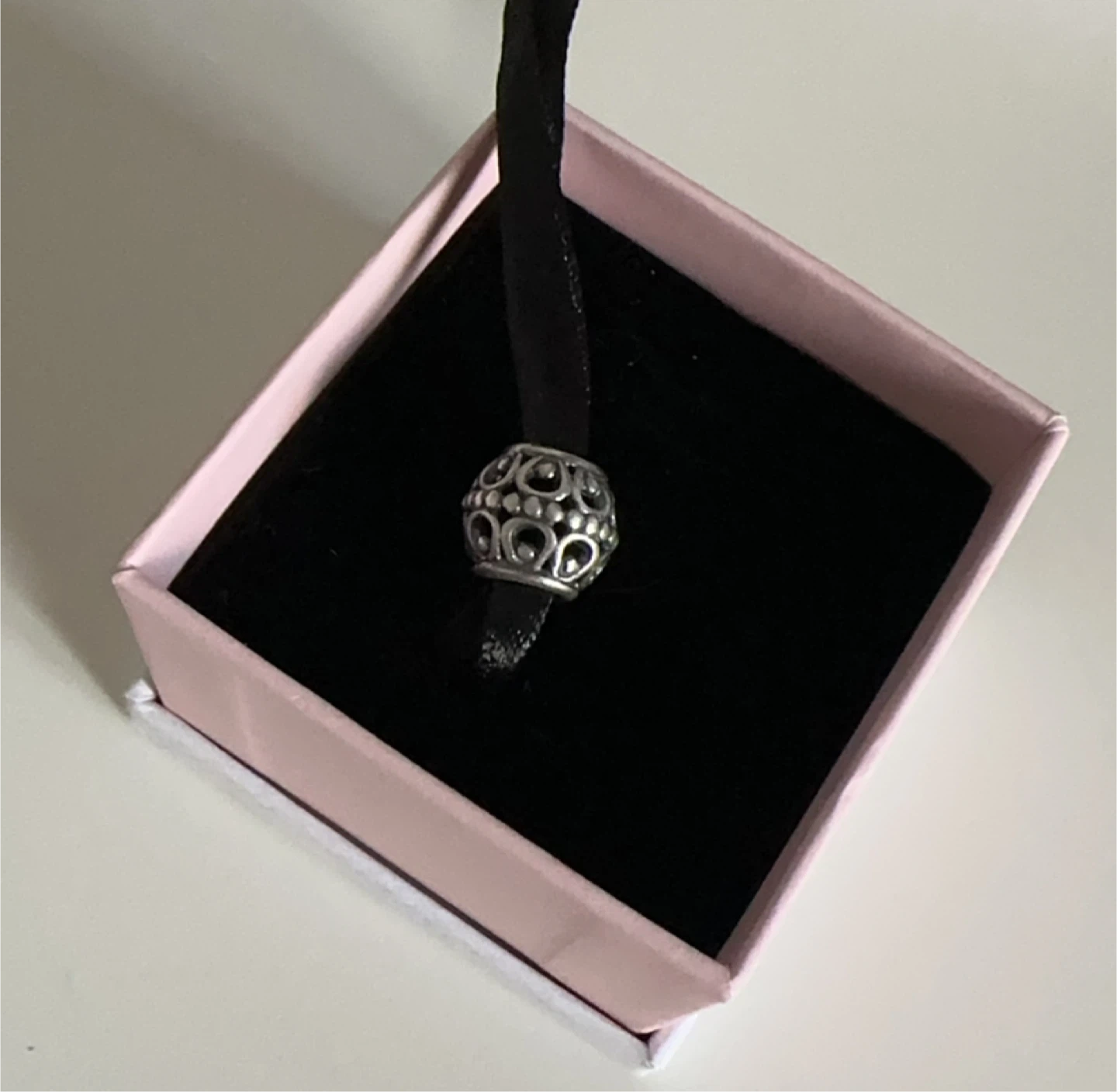 Pandora Rare Find Charm Gilded Cage Openwork Charm - photo 3