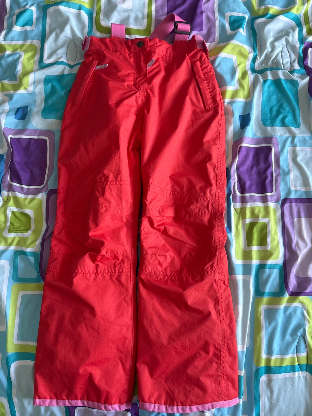 Red Ski Snow Pants