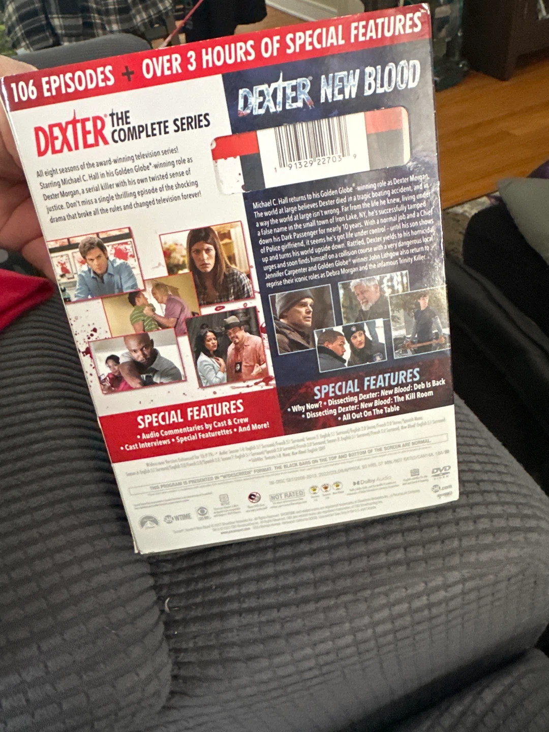 Dexter The Complete Series + Dexter New Blood Blu-ray Set - photo 2