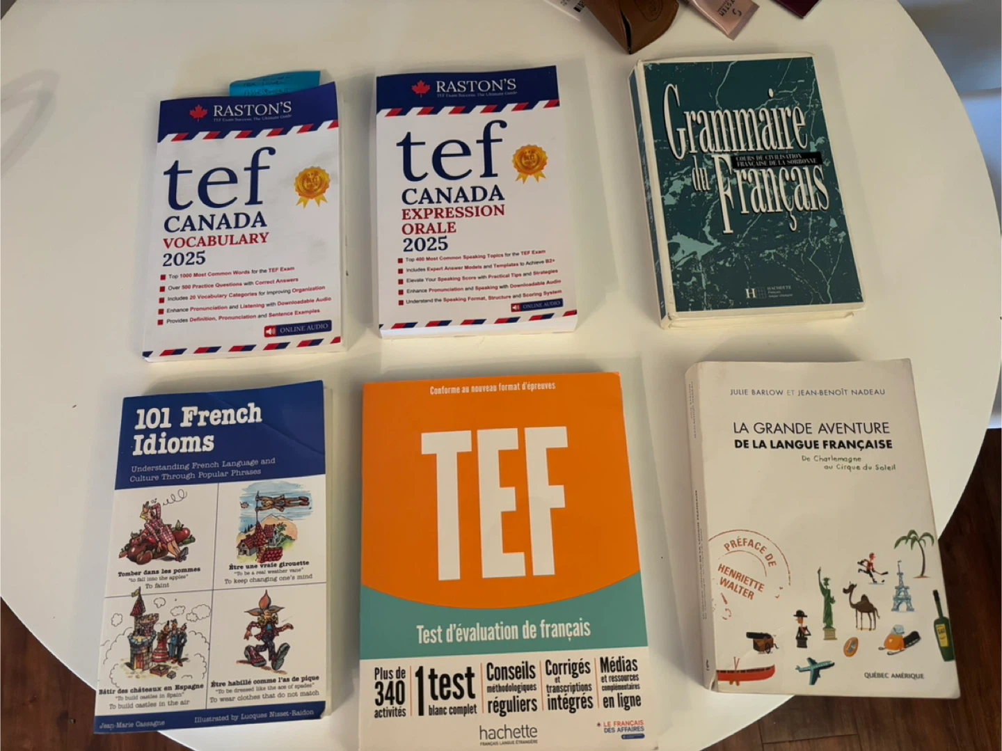 RASTON'S TEF Canada Vocabulary & Expression Orale 2025 Books