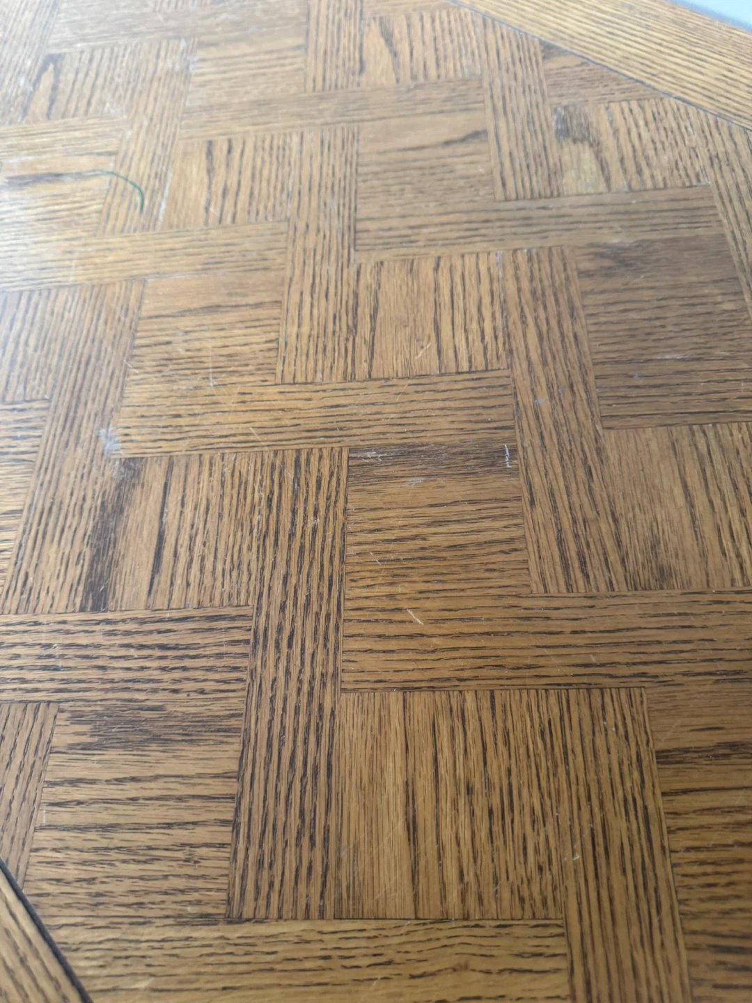 Coffee Table with Parquet Top - photo 2