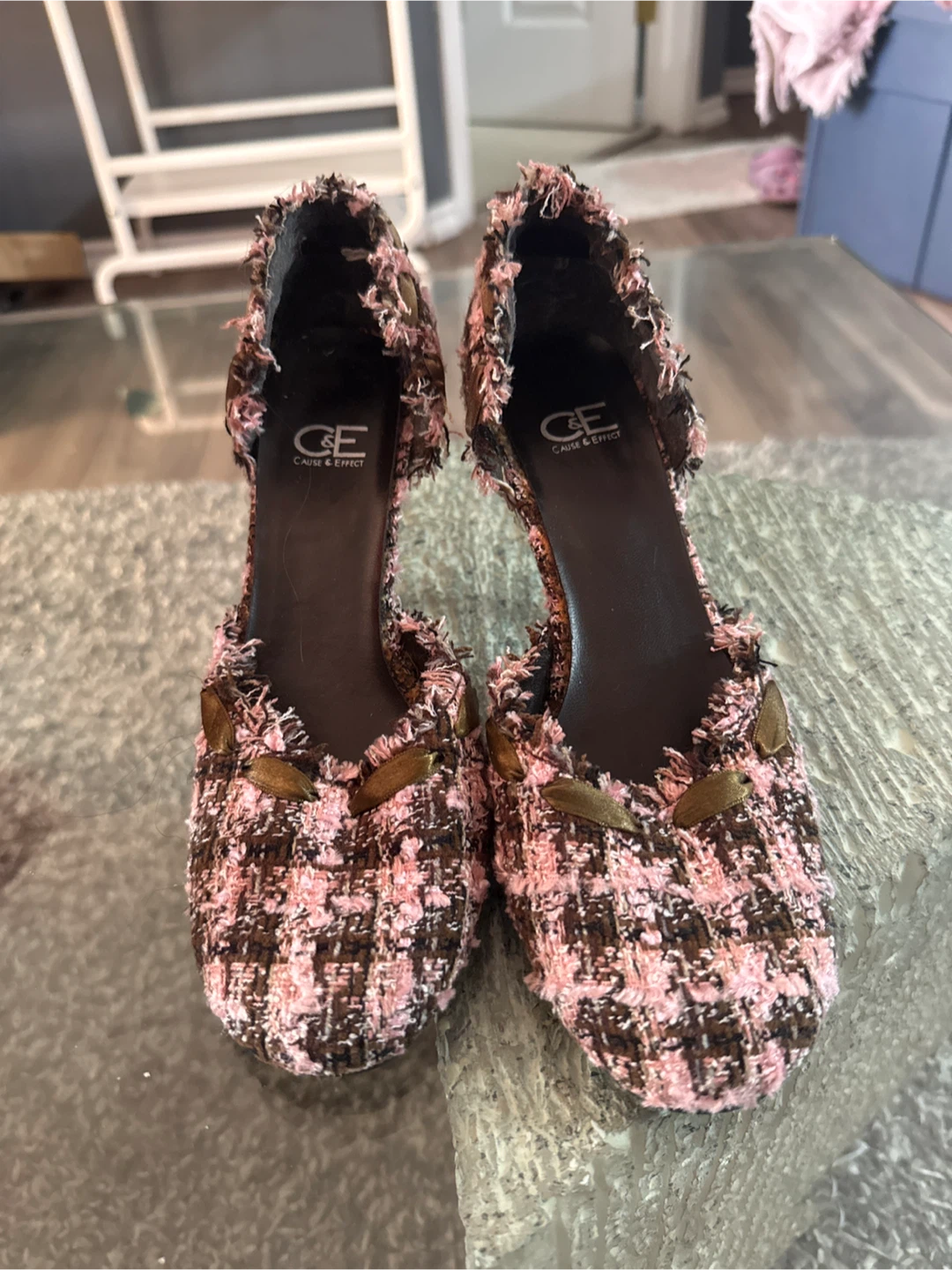 CAUSE & EFFECT Women's Tweed Heels