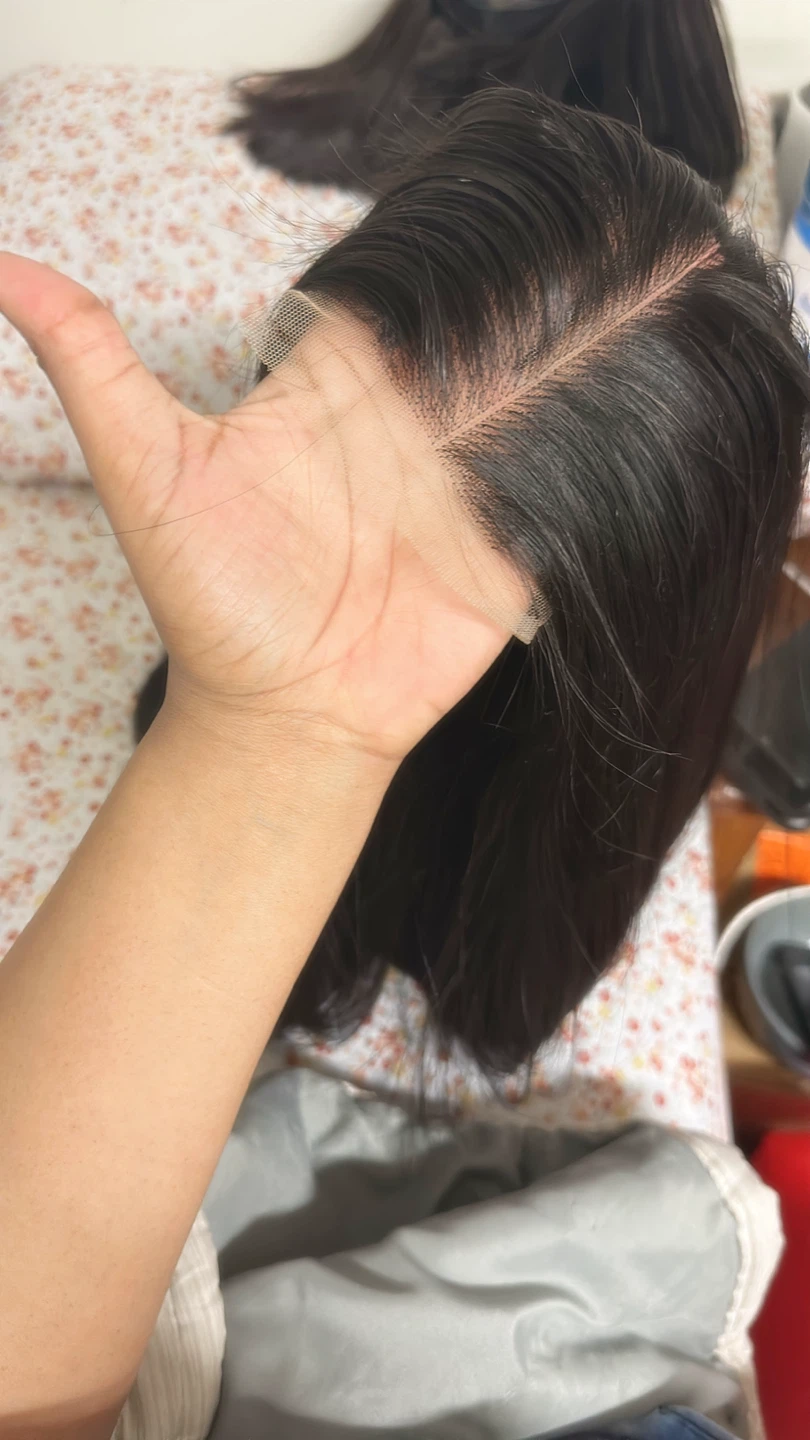 Black Straight Bob Wig - photo 3