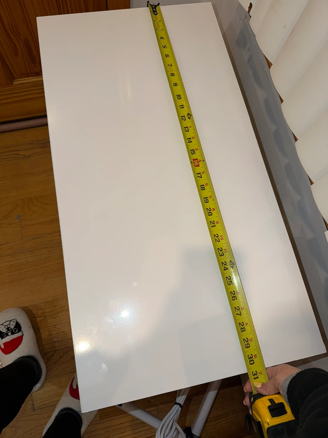 White Storage Cabinet with 5 Drawers - photo 4