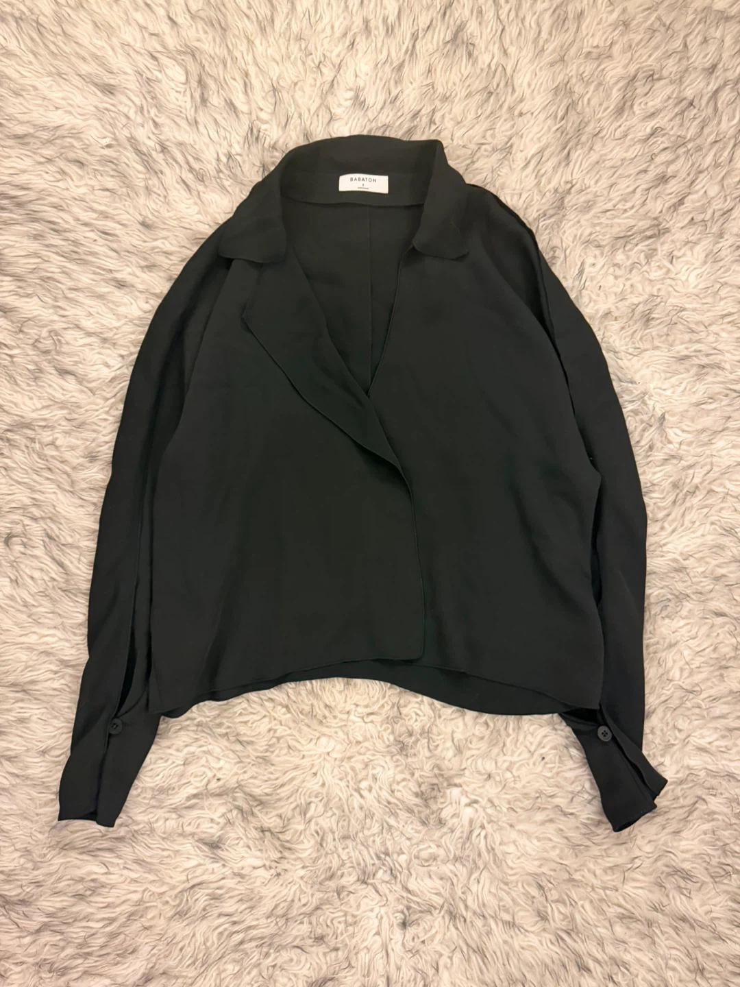 Babaton ‘Martin’ Blouse - Deep Green