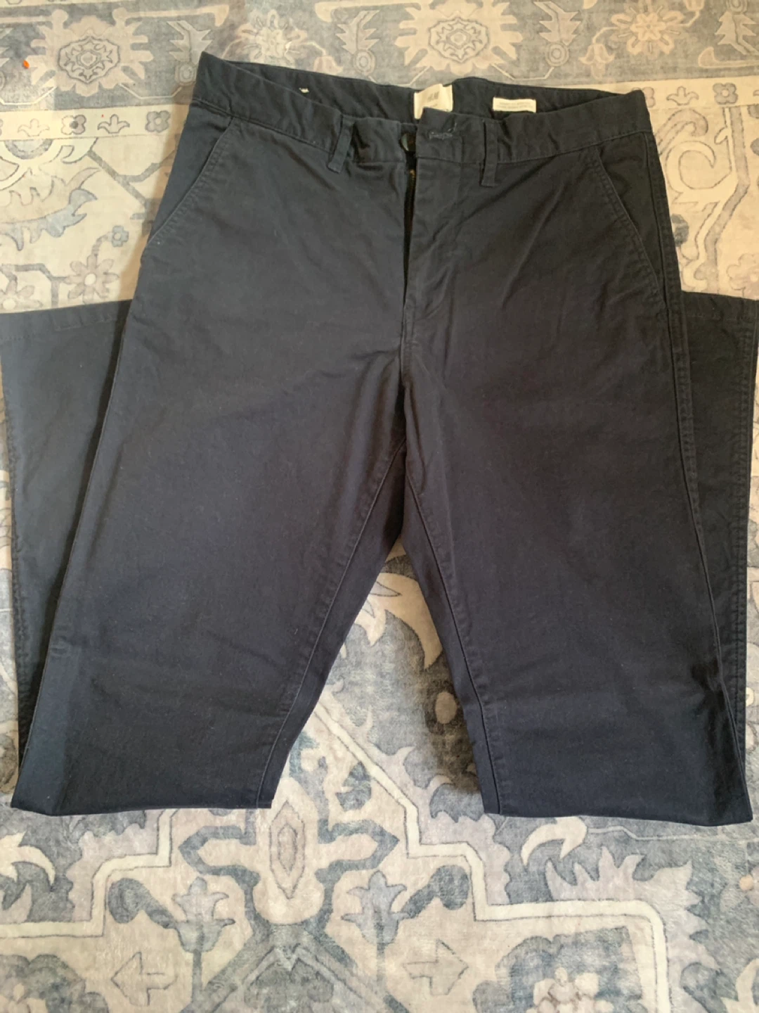 H&M Skinny Fit Stretch Chinos - Navy - photo 3