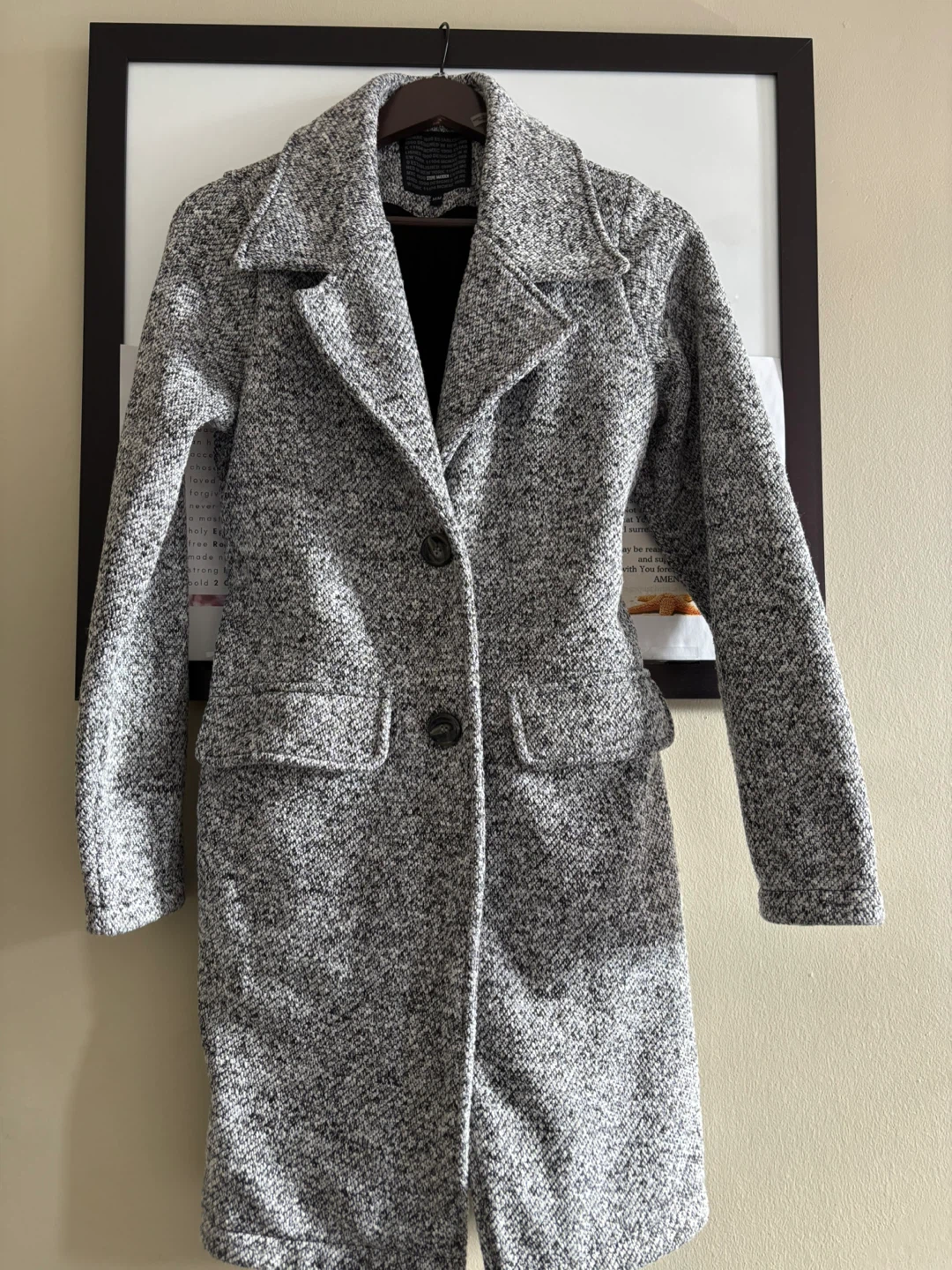 Steve Madden Tweed Coat