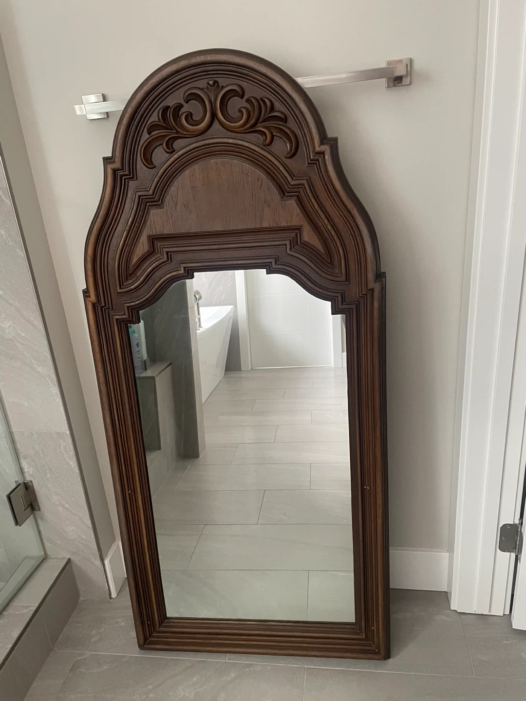 Ornate Carved   Mirror