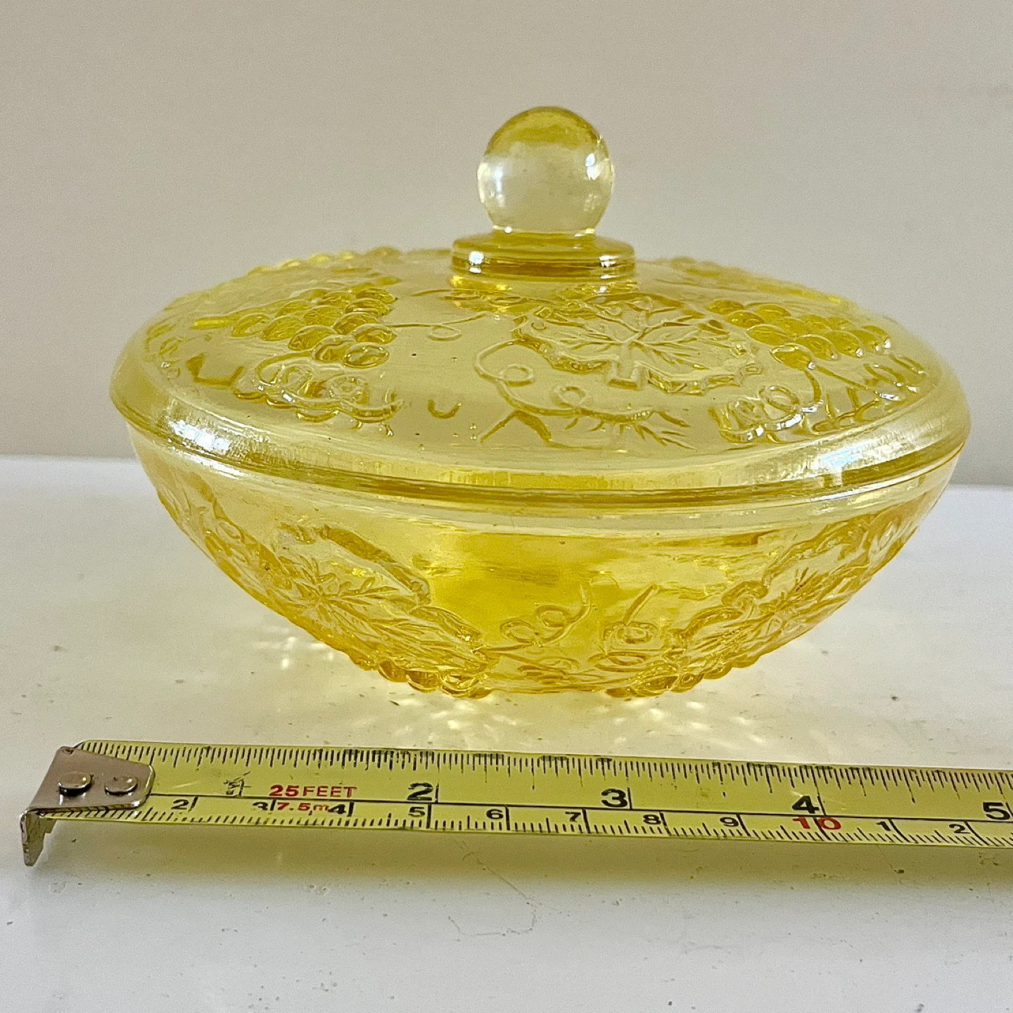 Hazel Ware Colonial Covered Candy Dish