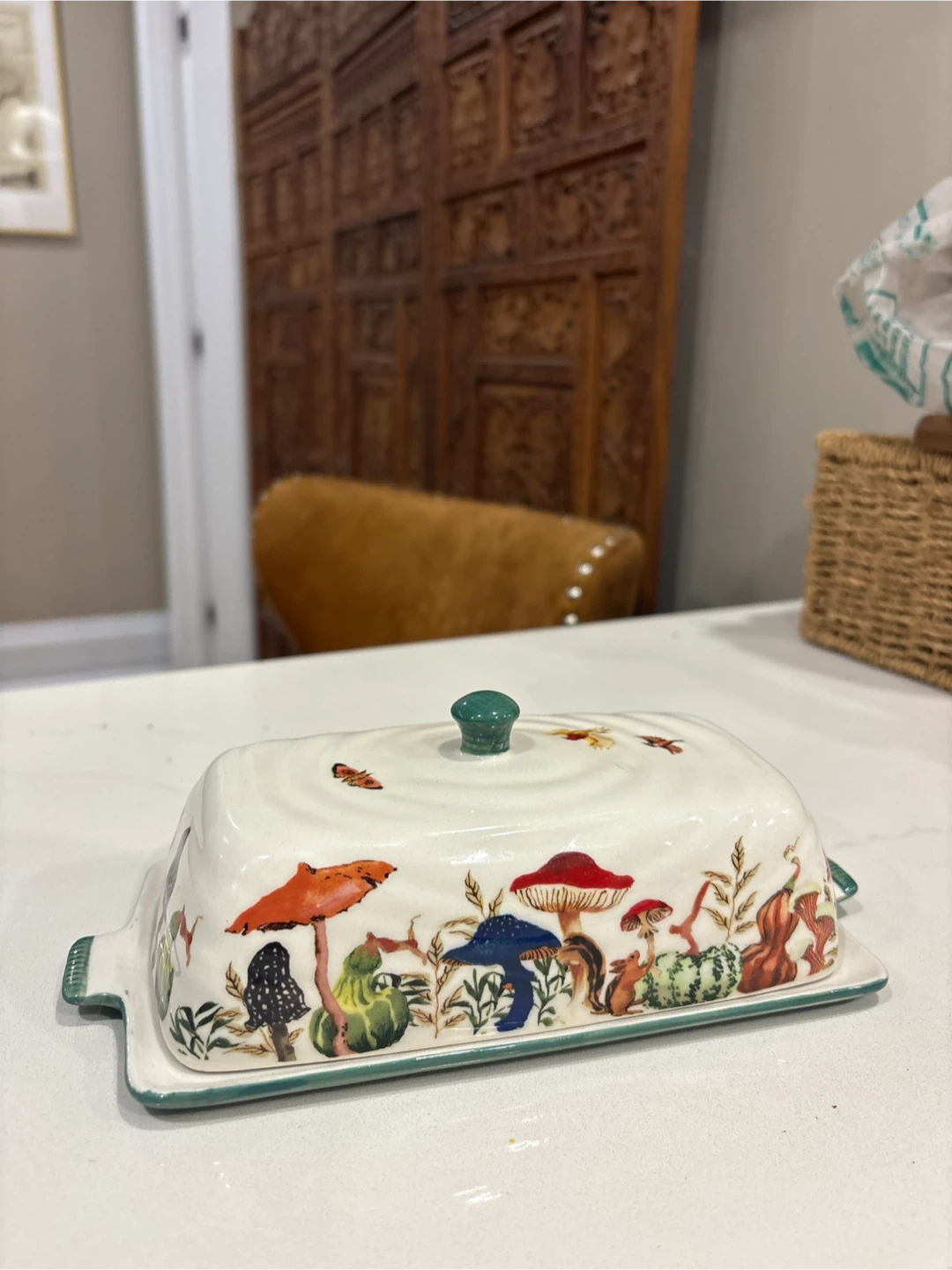 Anthropologie "Inslee Fariss " Butter Dish