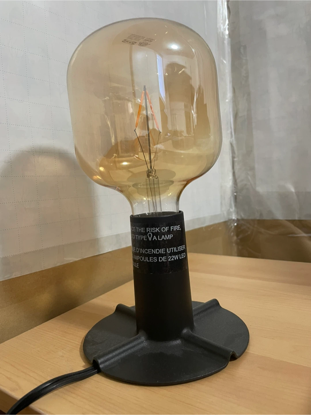 Glass Edison Style LED Lamp