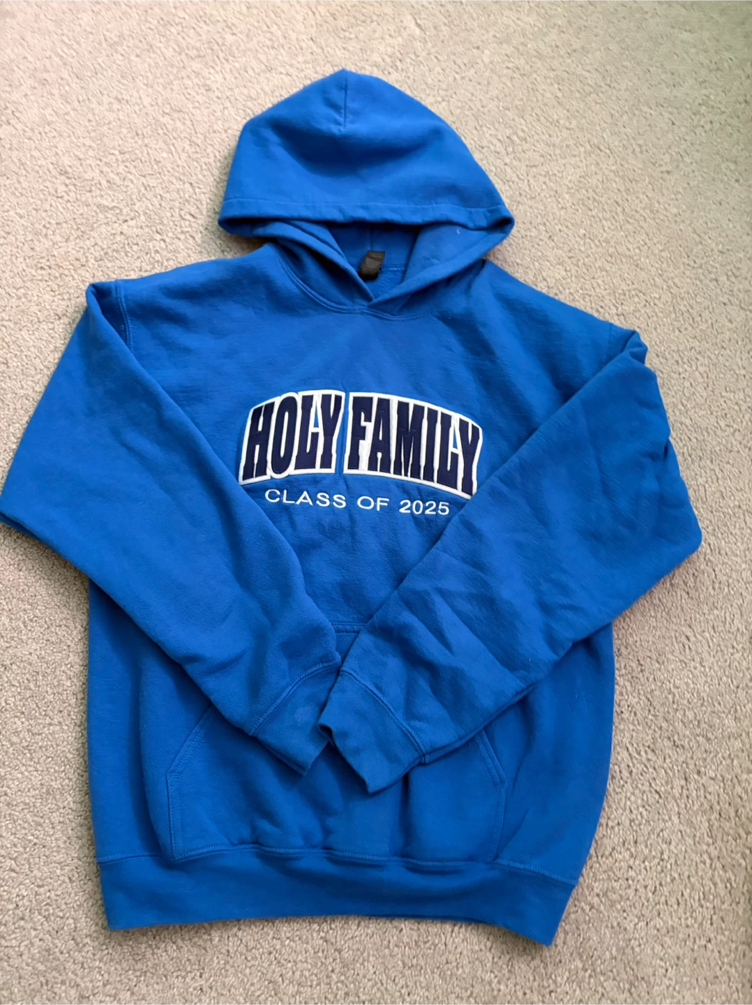 Blue Holy Family Class of 2025 Hoodie