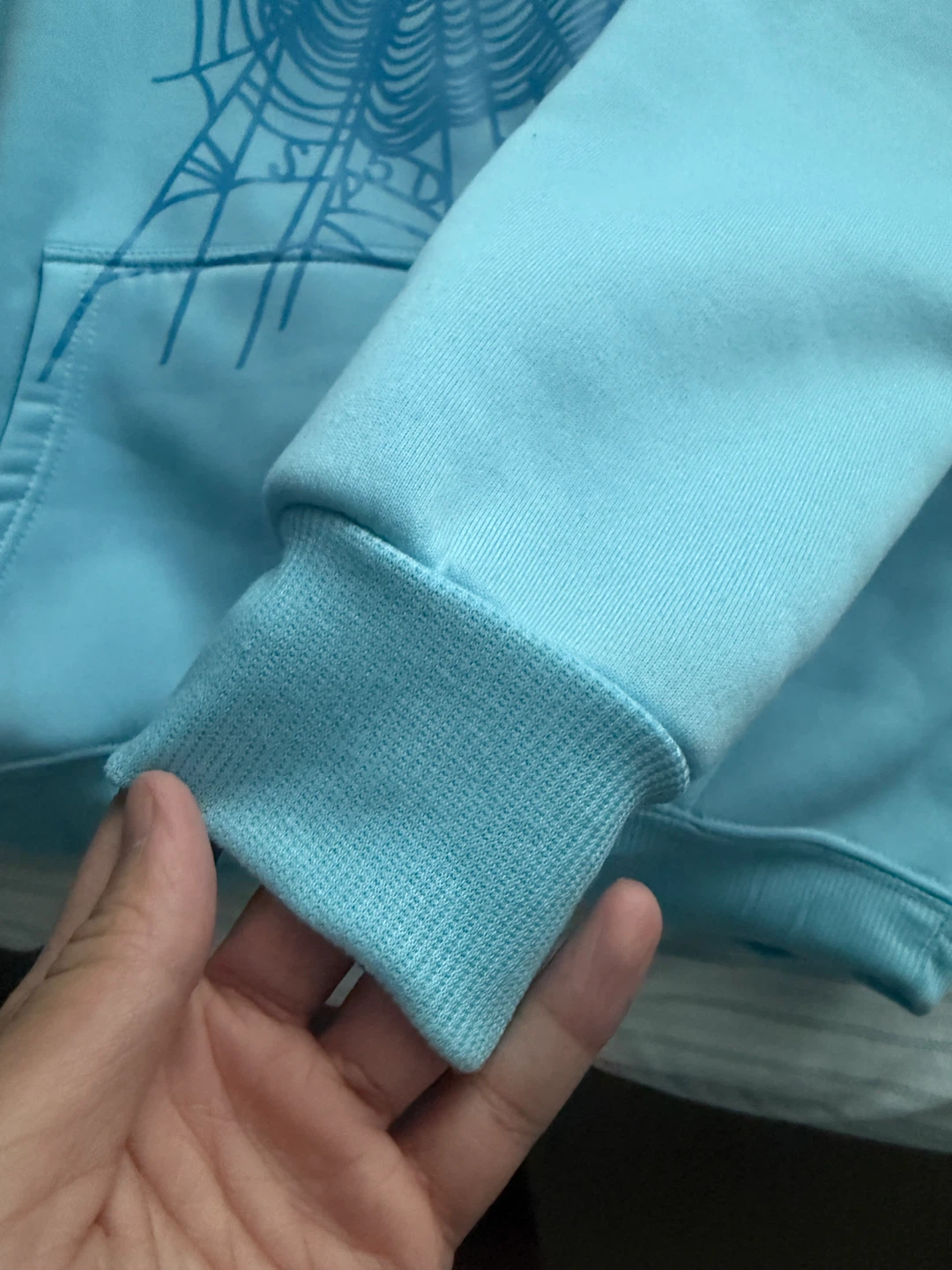 SP5DER Web Hoodie - Light Blue - photo 2