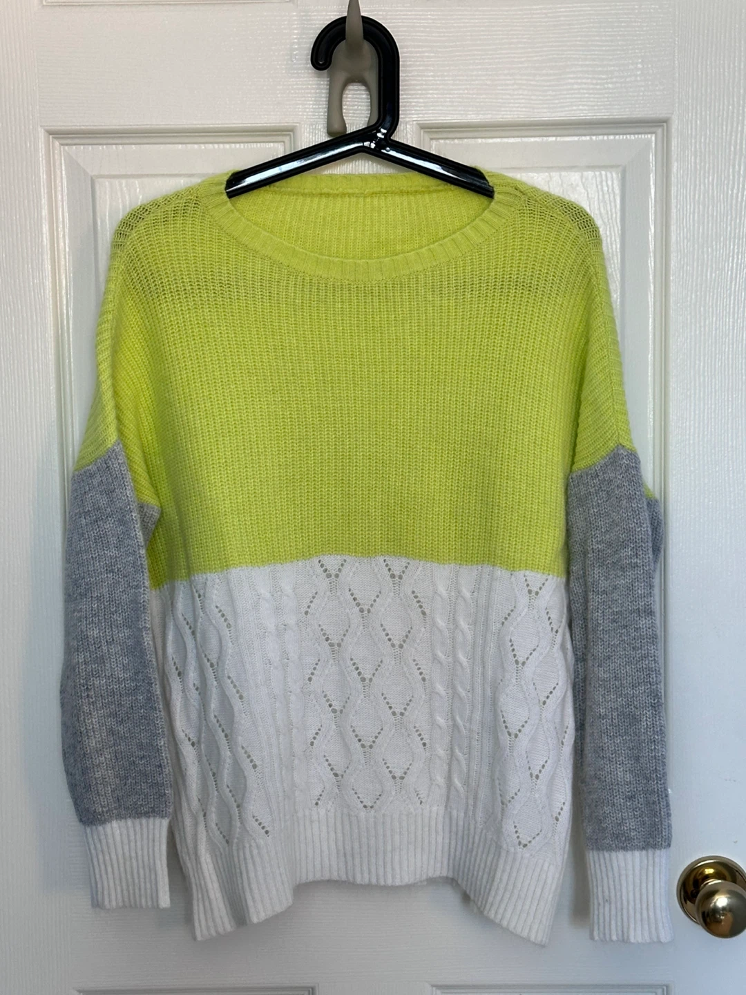 Colour Block Sweater