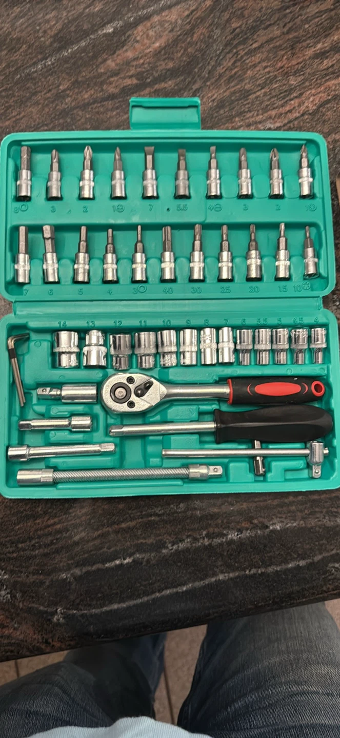 46 Piece Home & Auto Tool Set - photo 2
