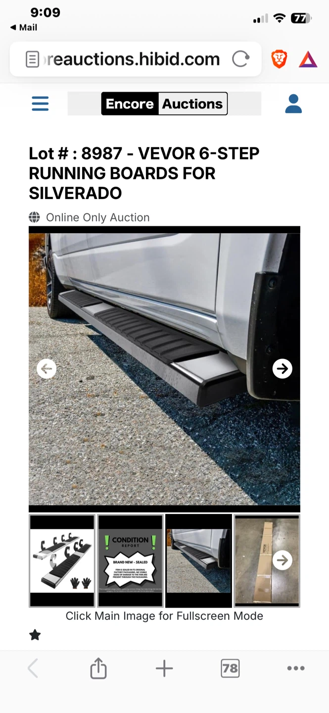 Vevor 6-Step Running Boards for Silverado - photo 2