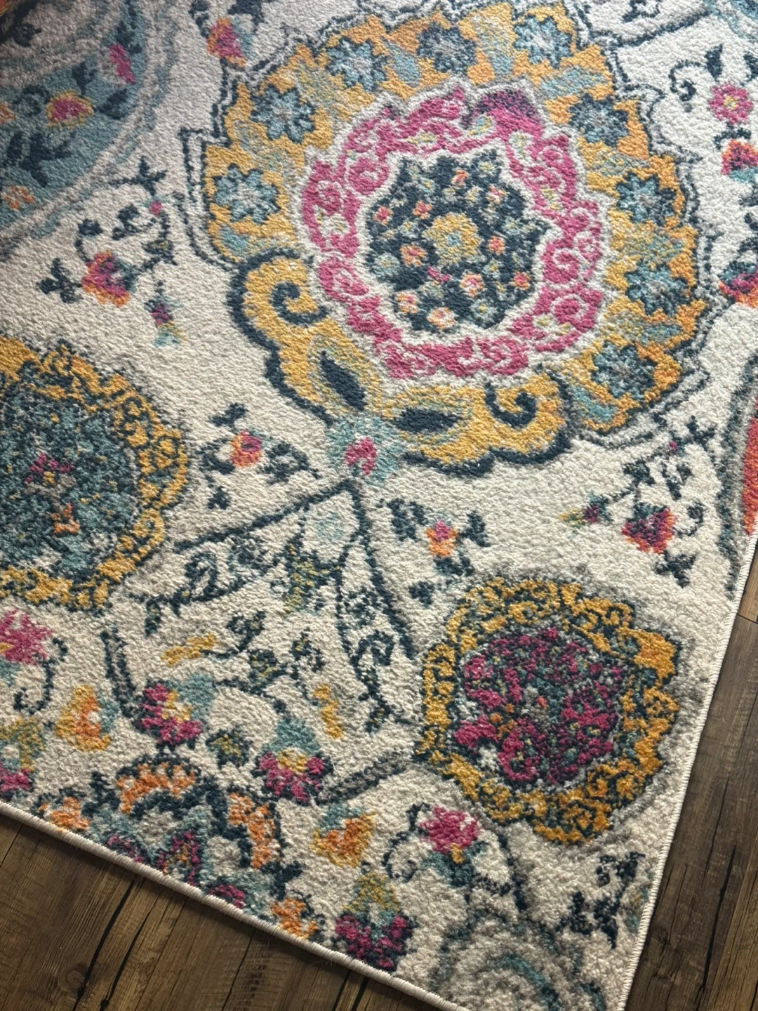 Bohemian Floral Area Rug - photo 2