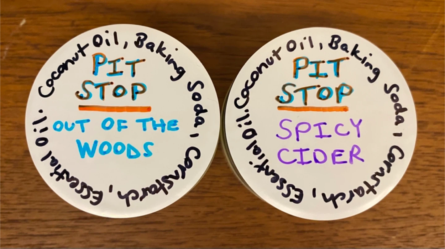 Pit Stop Natural Deodorant - Out of the Woods & Spicy Cider - photo 2