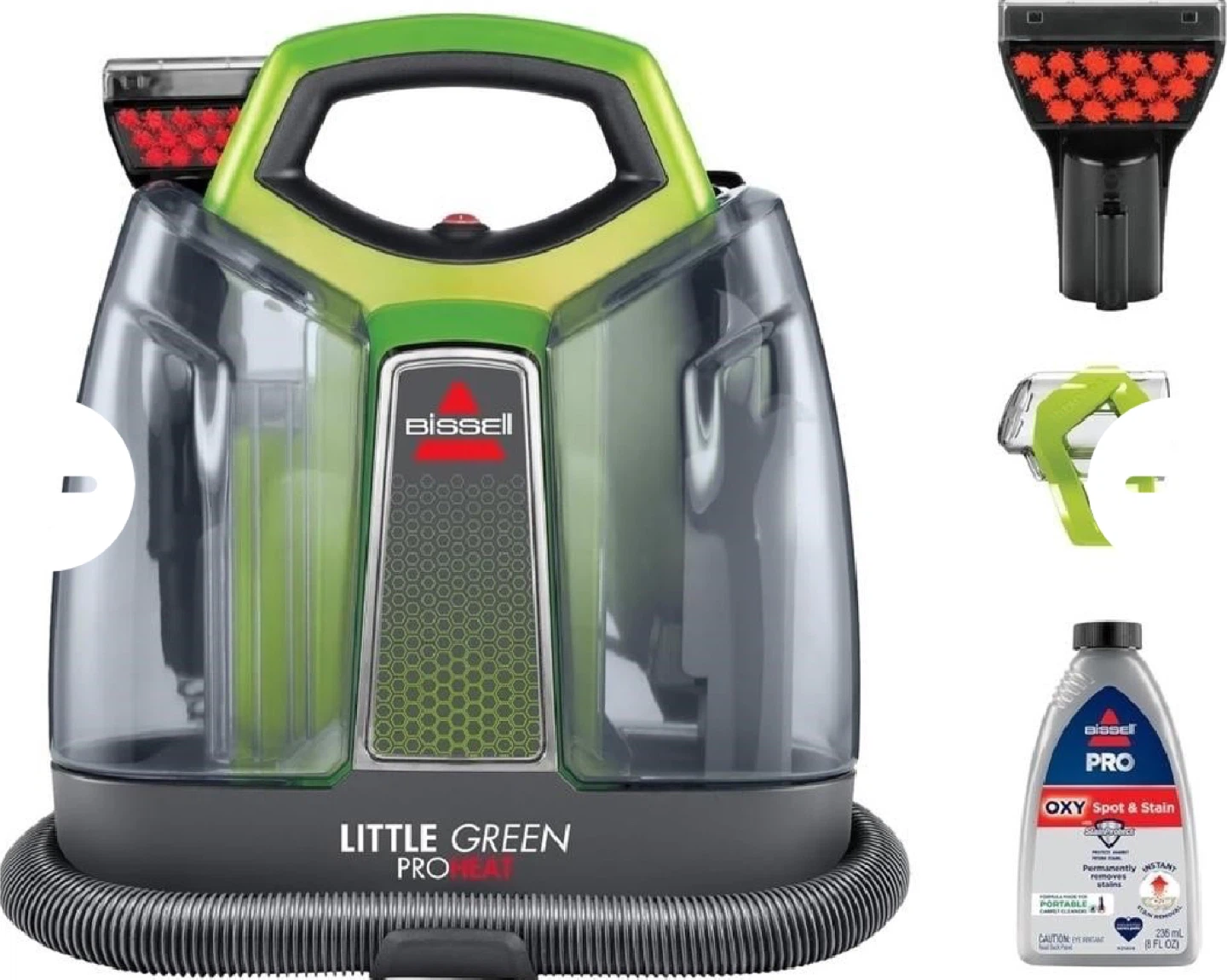 Bissell Little Green Proheat Portable Carpet Cleaner - photo 2