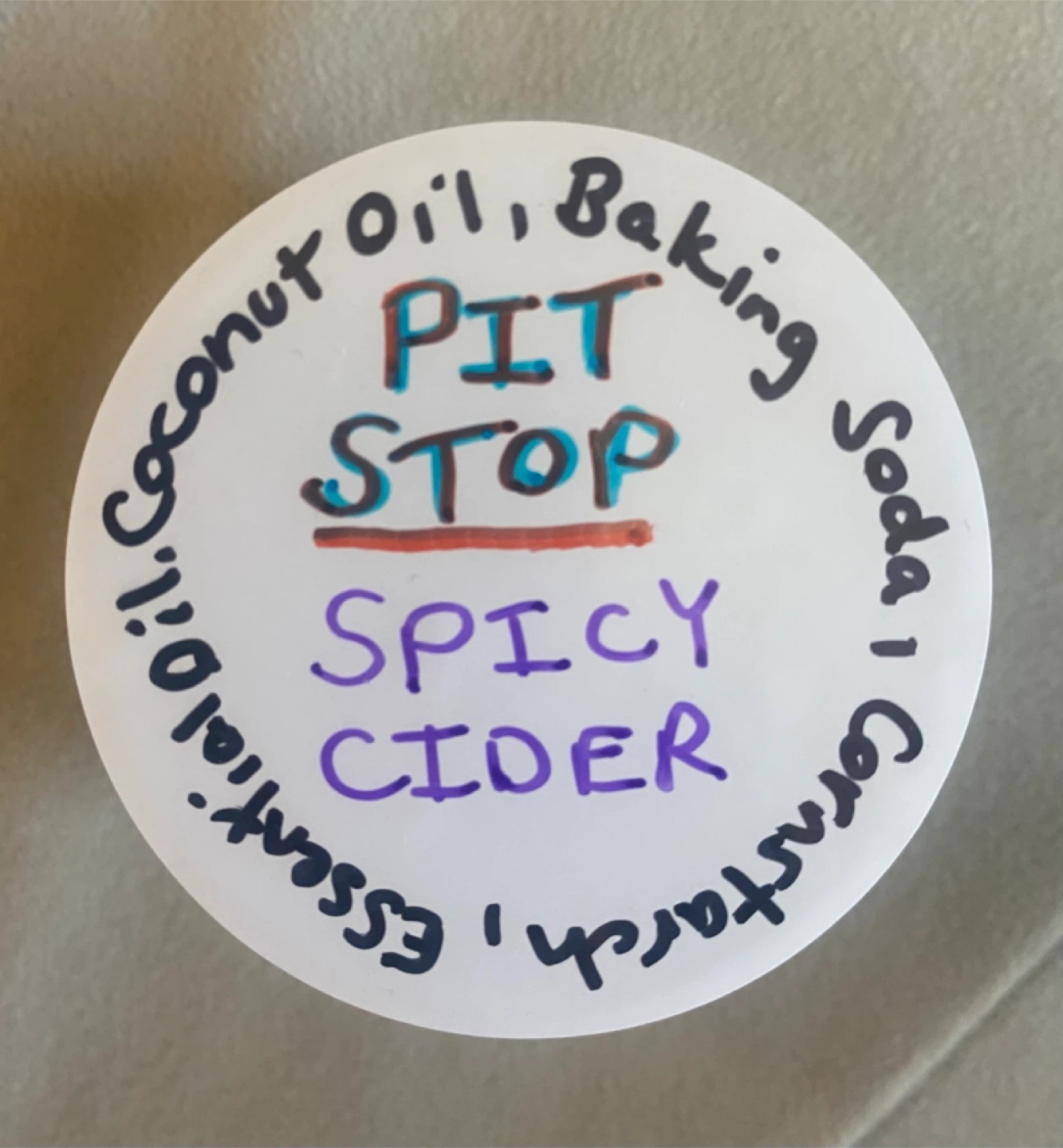 Pit Stop Natural Deodorant - Out of the Woods & Spicy Cider - photo 5