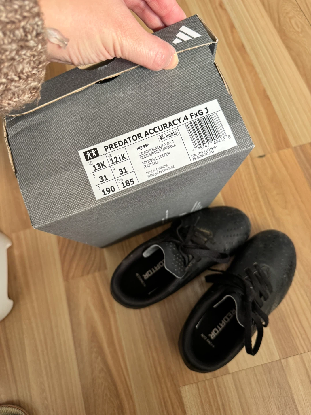 Soccer shoes for kids
