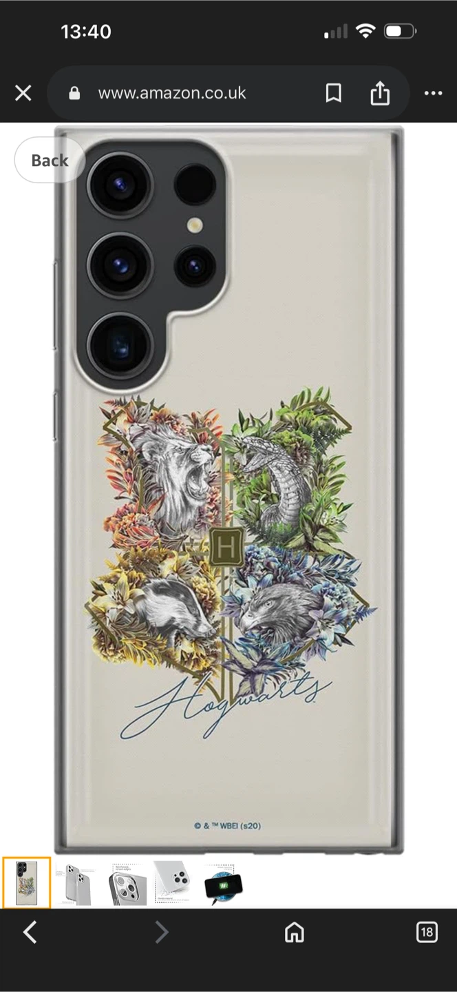 Harry Potter Phone Case for Samsung S22 Ultra