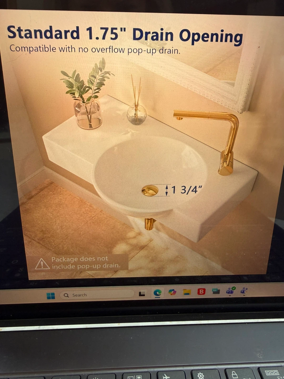 Wall-Mounted Sink - photo 3