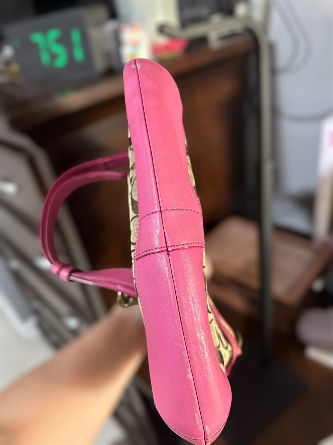 Authentic Coach Pink bag - photo 4