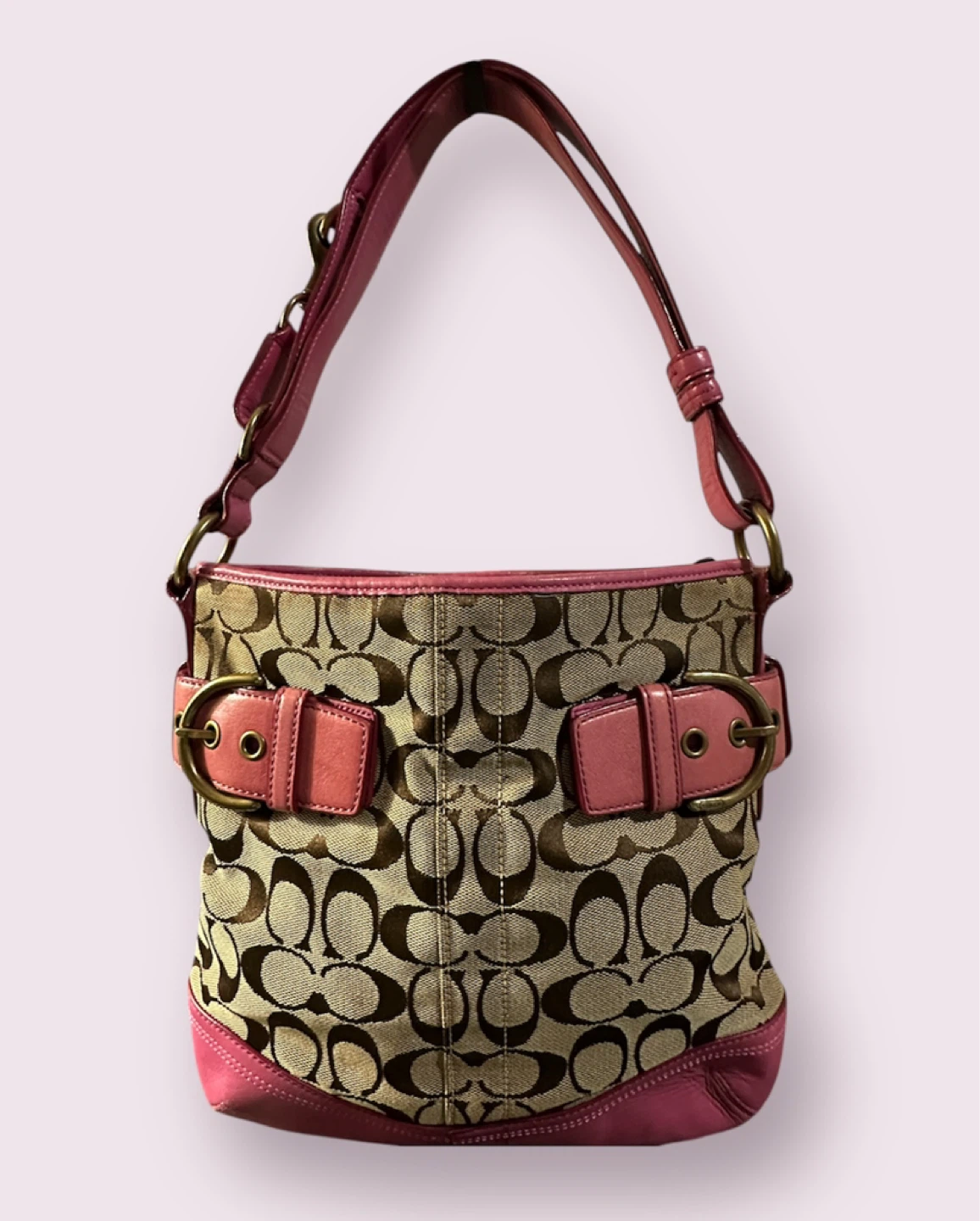 Authentic Coach Pink bag