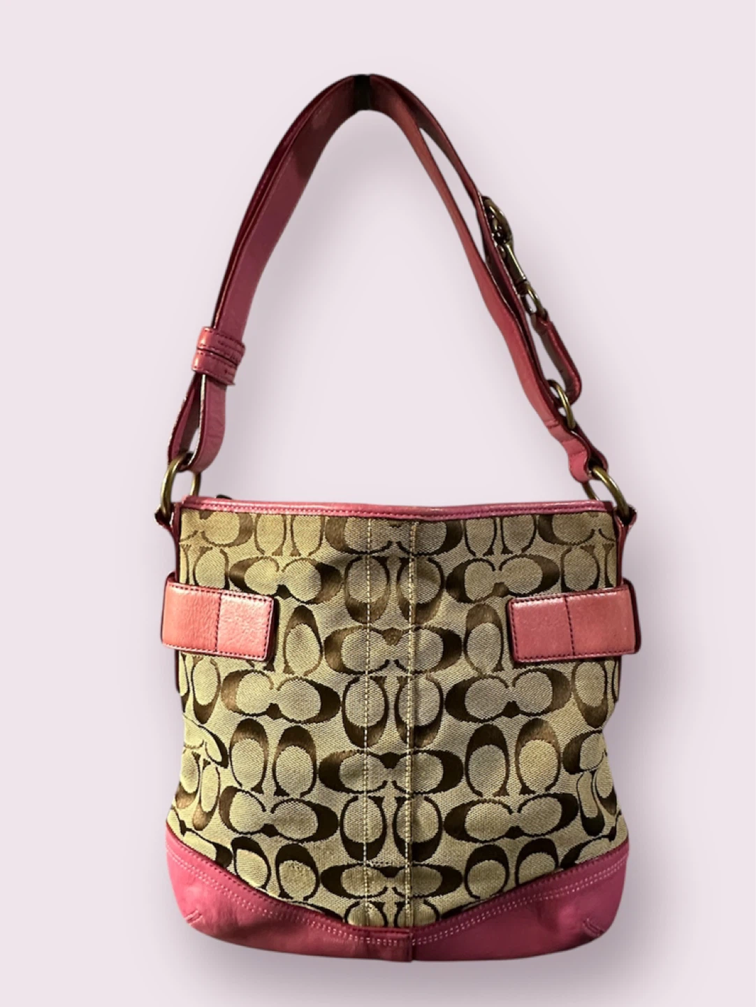 Authentic Coach Pink bag - photo 2