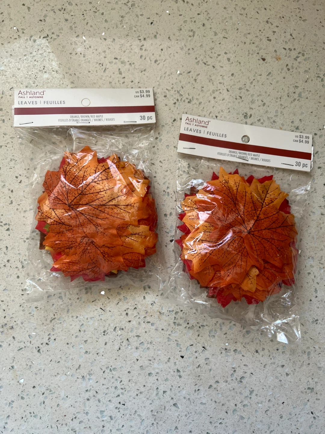 Ashland Fall Maple Leaves Decoration (2 Packs)