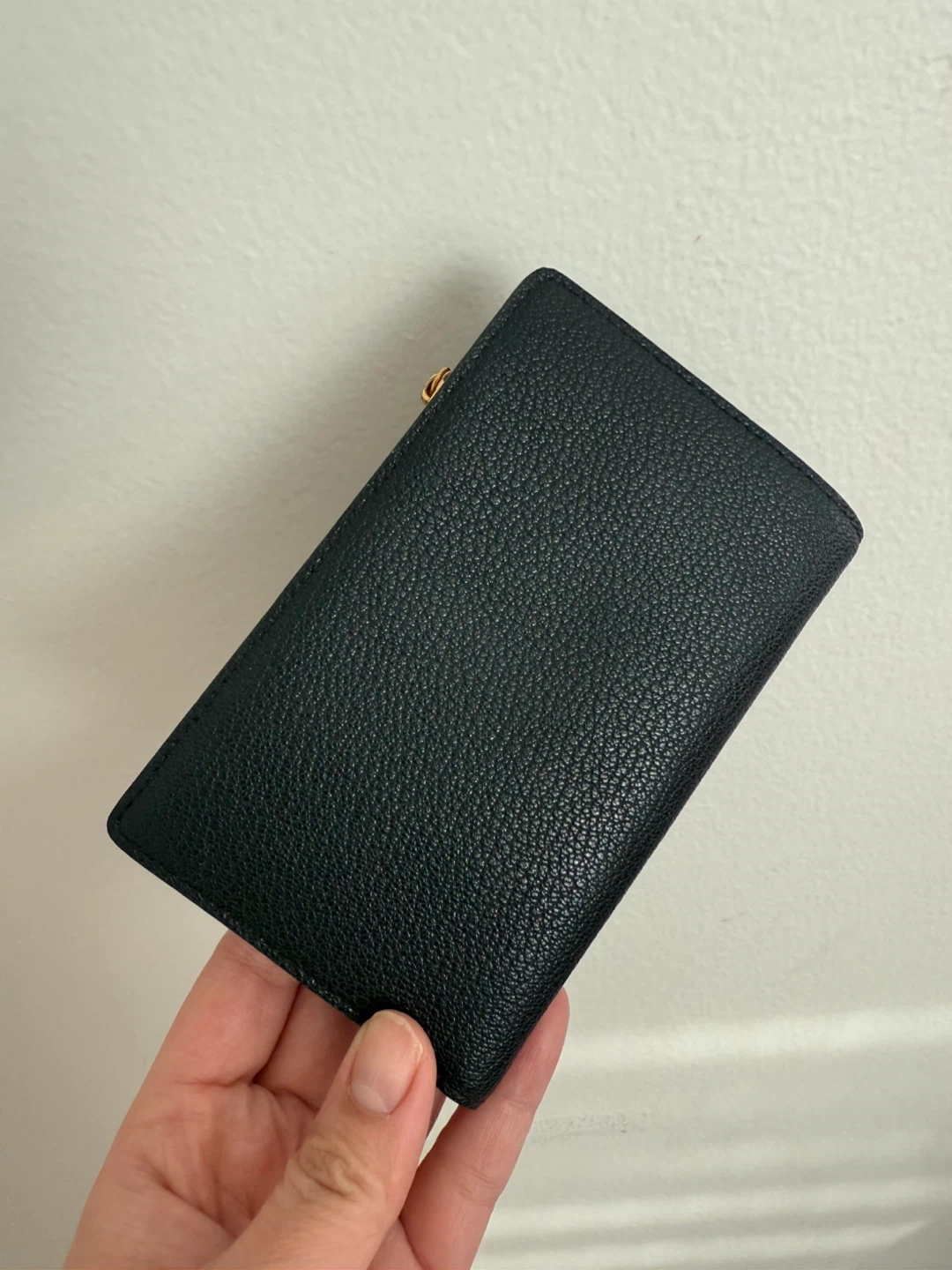 Charles & Keith Black Textured Compact Wallet - photo 5