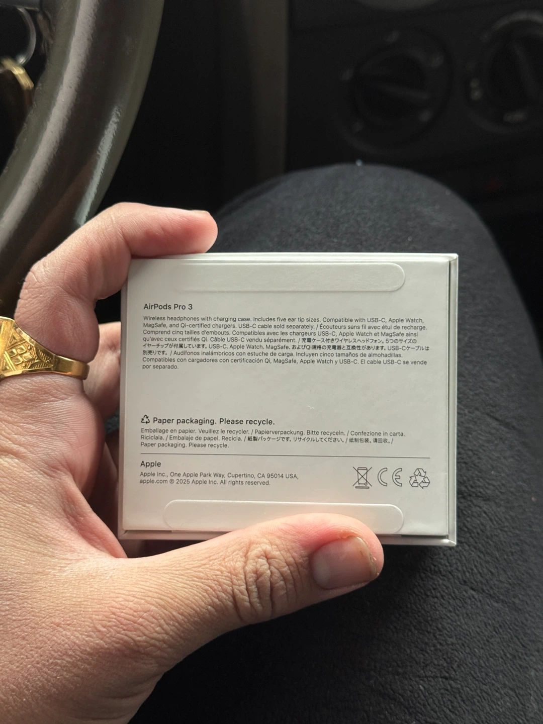 Apple AirPods Pro 3rd Generation with Charging Case - photo 2
