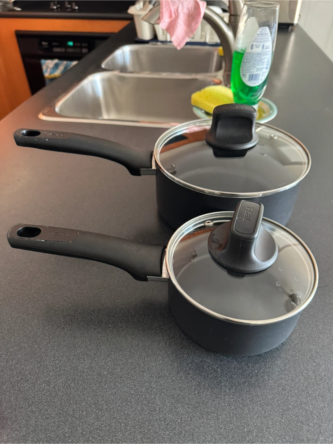 T-fal Saucepan Set with Lids