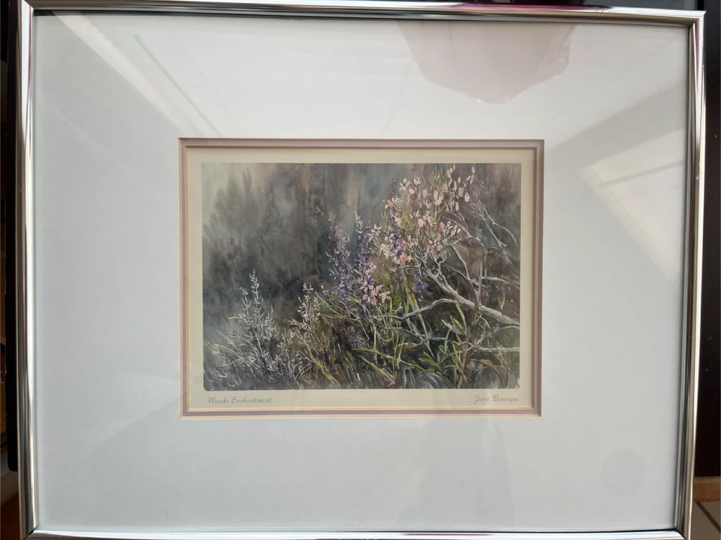 Art- Vintage Art Print- by June Bourque (1919-2001)